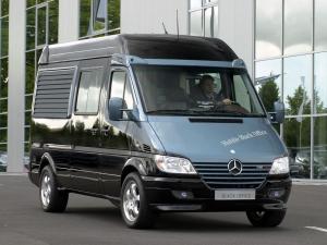Mercedes-Benz Sprinter Mobile Black Office Concept 2001 года